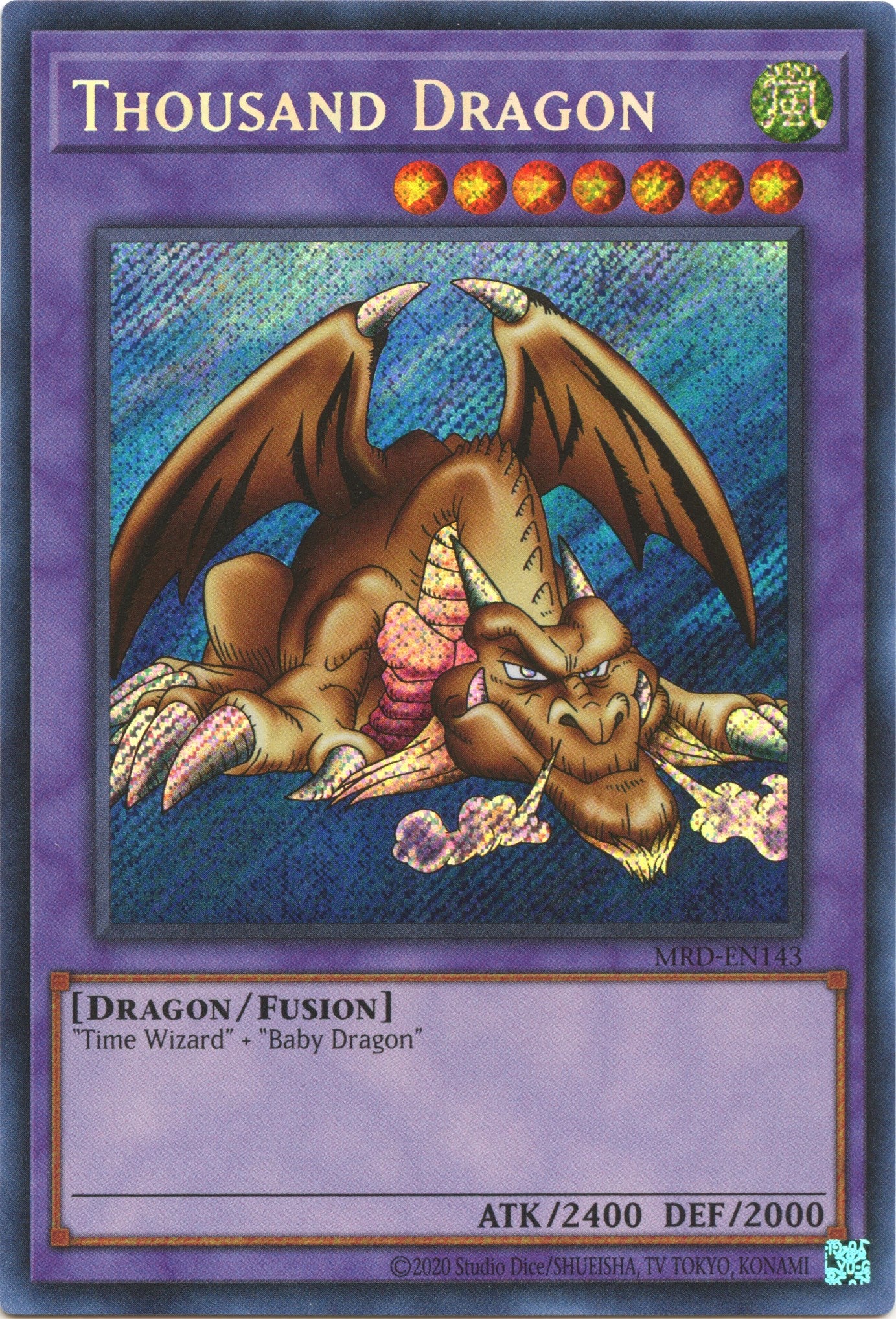Thousand Dragon (25th Anniversary) [MRD-EN143] Secret Rare | Shuffle n Cut Hobbies & Games