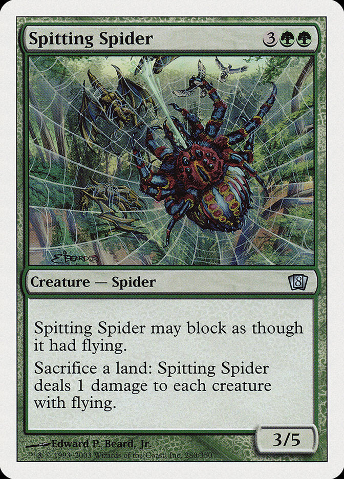 Spitting Spider [Eighth Edition] | Shuffle n Cut Hobbies & Games