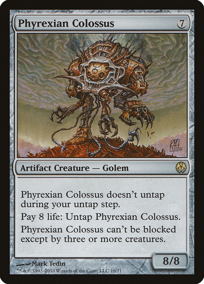 Phyrexian Colossus [Duel Decks: Phyrexia vs. the Coalition] | Shuffle n Cut Hobbies & Games