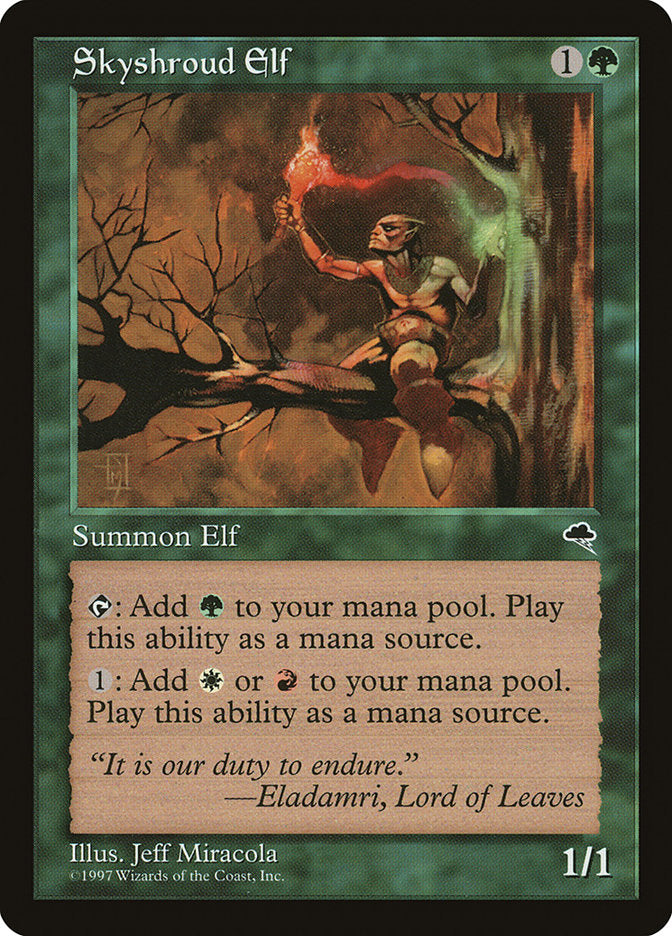 Skyshroud Elf [Tempest] | Shuffle n Cut Hobbies & Games
