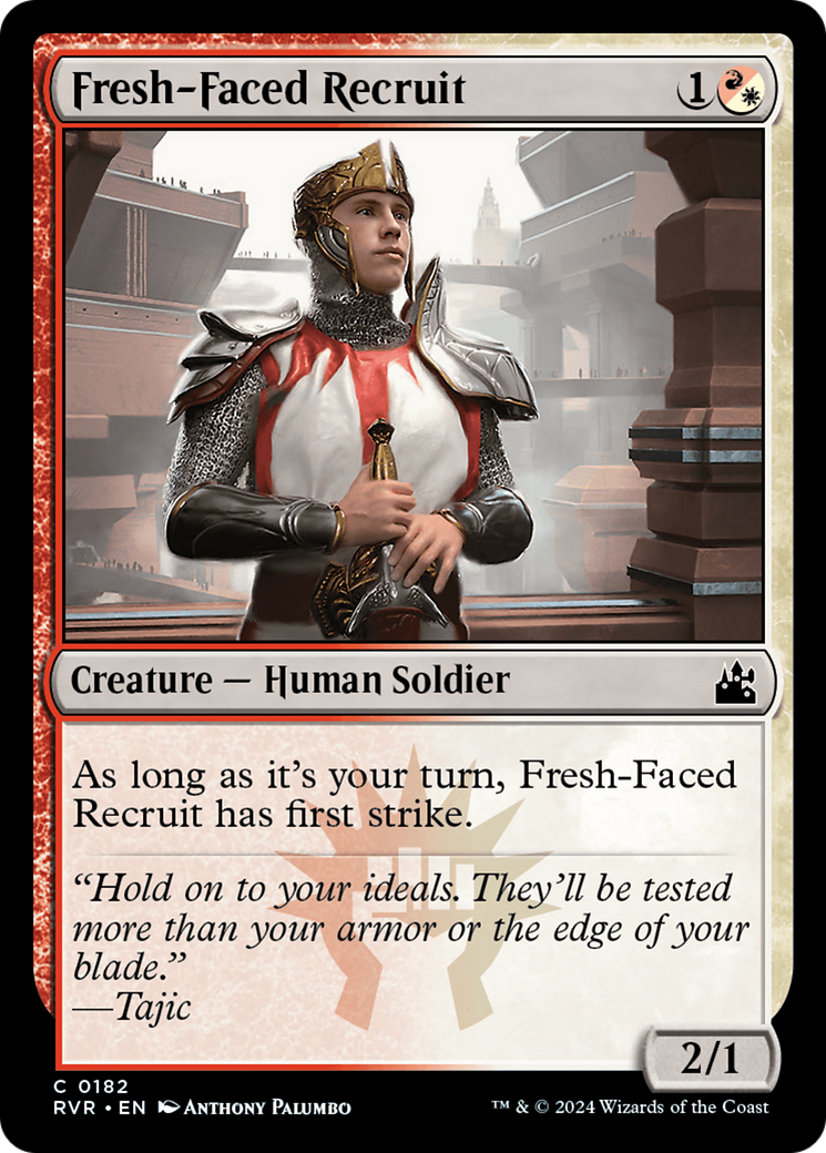 Fresh-Faced Recruit [Ravnica Remastered] | Shuffle n Cut Hobbies & Games