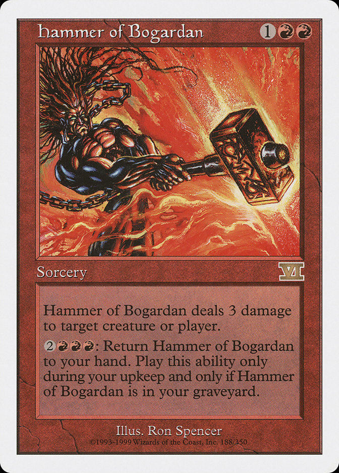 Hammer of Bogardan [Classic Sixth Edition] | Shuffle n Cut Hobbies & Games