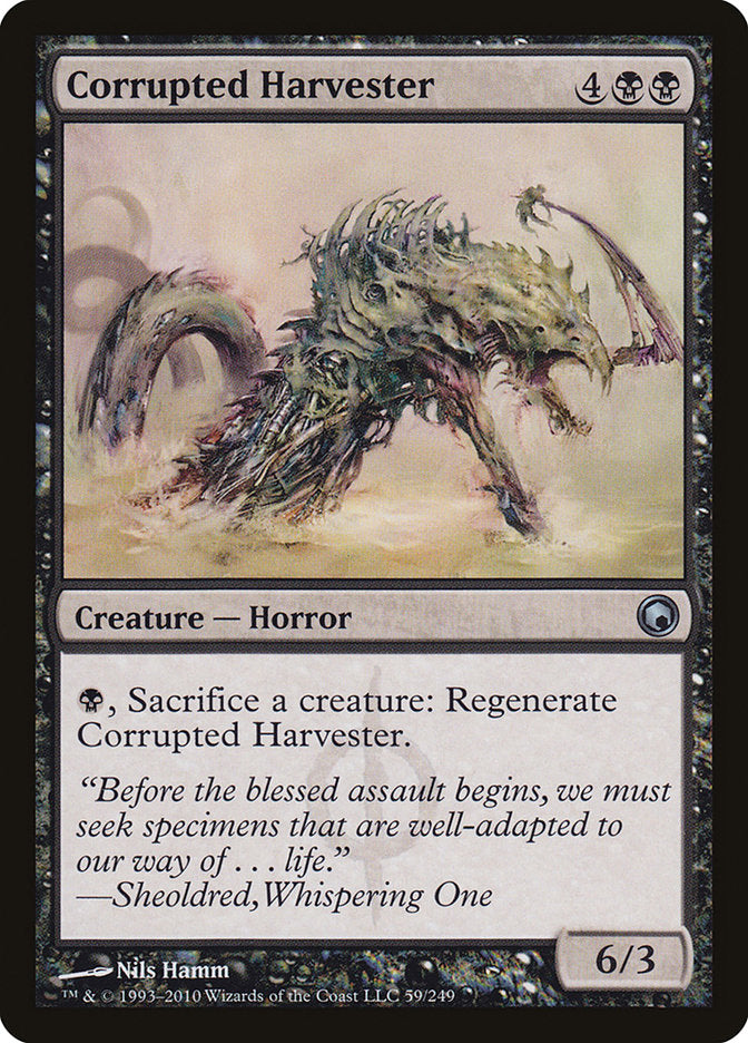 Corrupted Harvester [Scars of Mirrodin] | Shuffle n Cut Hobbies & Games