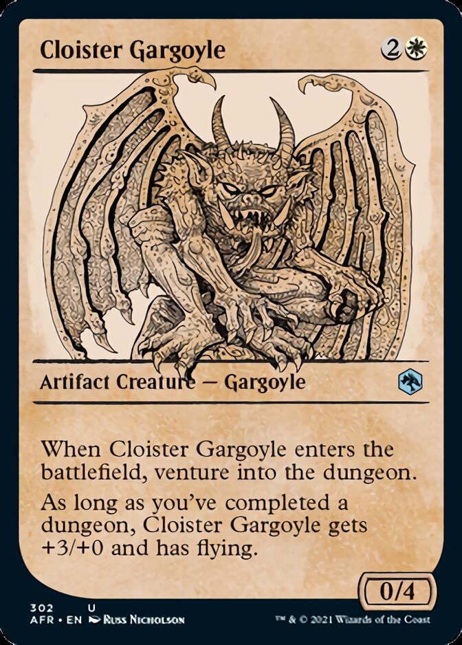 Cloister Gargoyle (Showcase) [Dungeons & Dragons: Adventures in the Forgotten Realms] | Shuffle n Cut Hobbies & Games