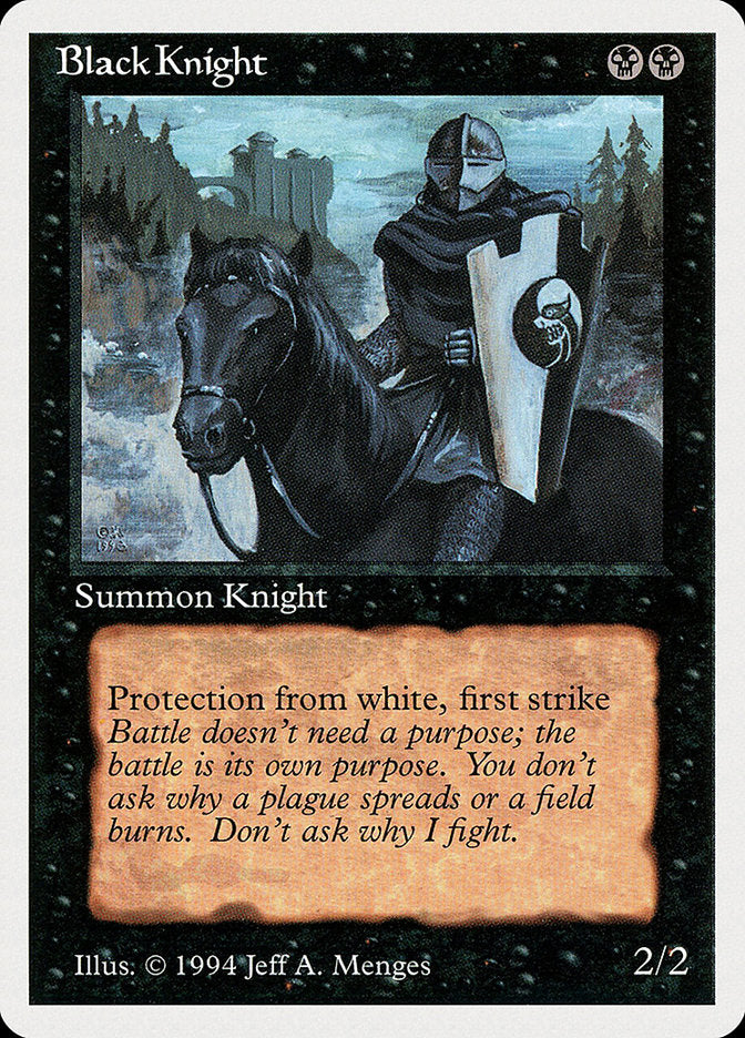 Black Knight [Summer Magic / Edgar] | Shuffle n Cut Hobbies & Games