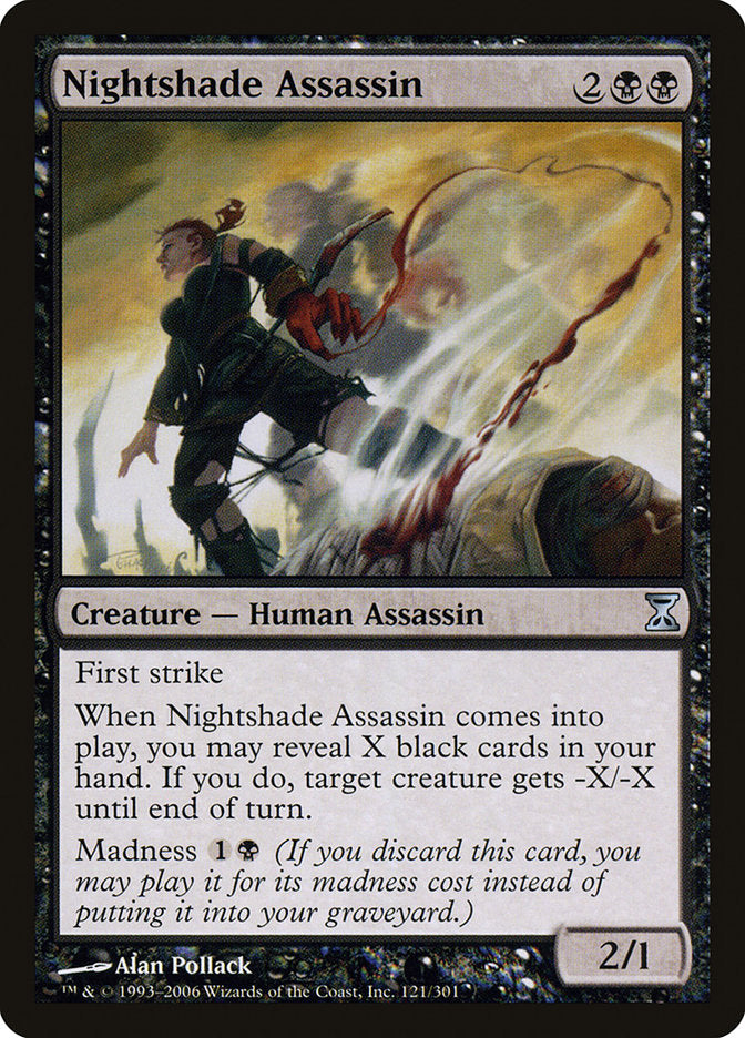 Nightshade Assassin [Time Spiral] | Shuffle n Cut Hobbies & Games