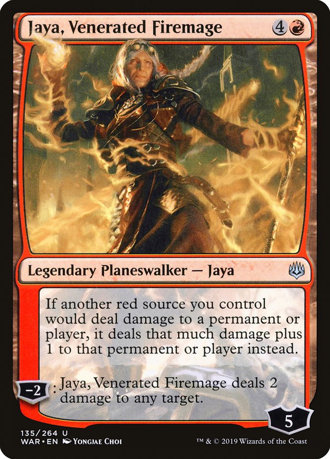 Jaya, Venerated Firemage [War of the Spark] | Shuffle n Cut Hobbies & Games