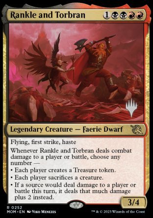 Rankle and Torbran (Promo Pack) [March of the Machine Promos] | Shuffle n Cut Hobbies & Games