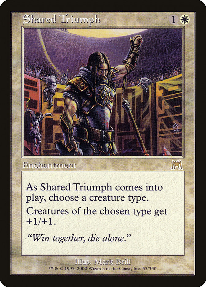 Shared Triumph [Onslaught] | Shuffle n Cut Hobbies & Games
