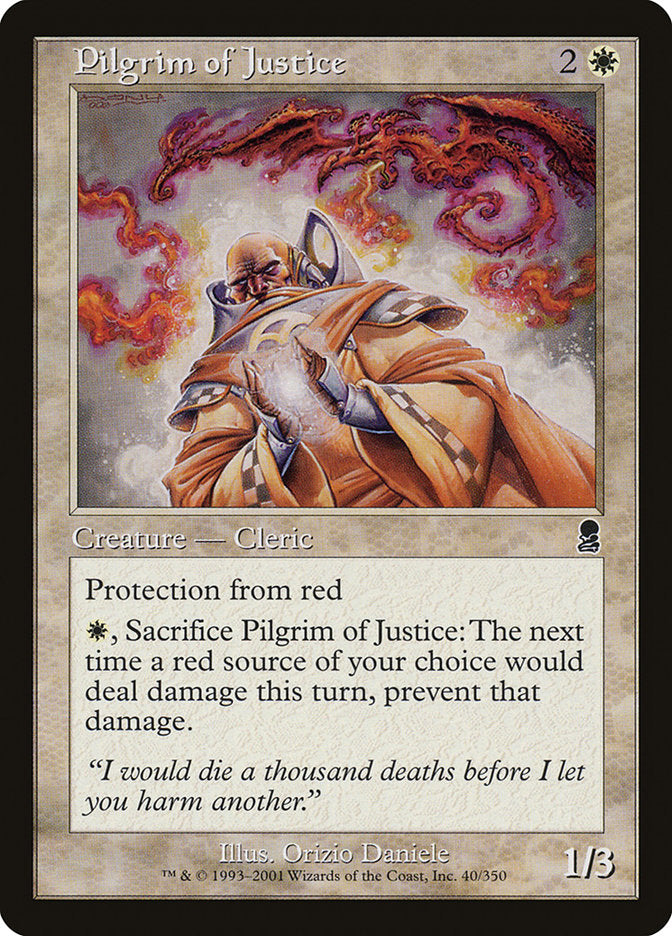 Pilgrim of Justice [Odyssey] | Shuffle n Cut Hobbies & Games