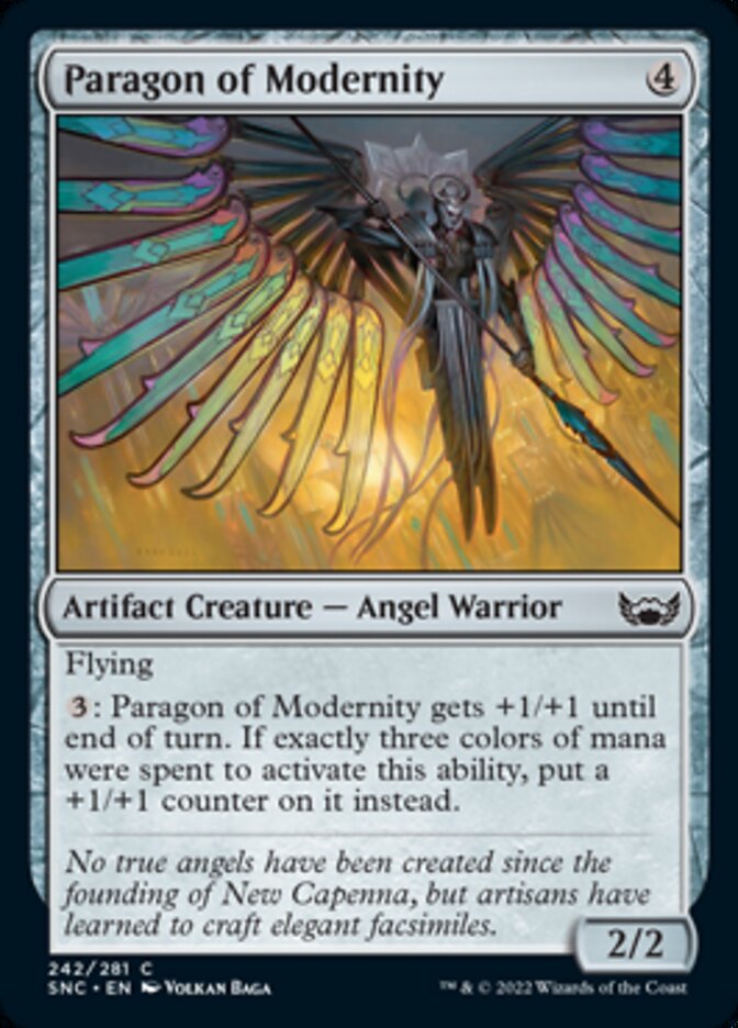 Paragon of Modernity [Streets of New Capenna] | Shuffle n Cut Hobbies & Games