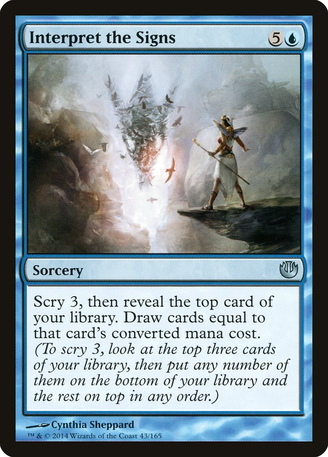Interpret the Signs [Journey into Nyx] | Shuffle n Cut Hobbies & Games