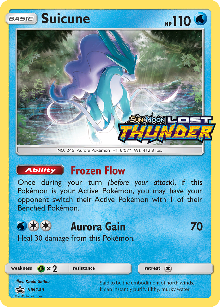 Suicune (SM149) [Sun & Moon: Black Star Promos] | Shuffle n Cut Hobbies & Games