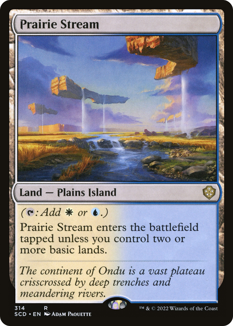 Prairie Stream [Starter Commander Decks] | Shuffle n Cut Hobbies & Games