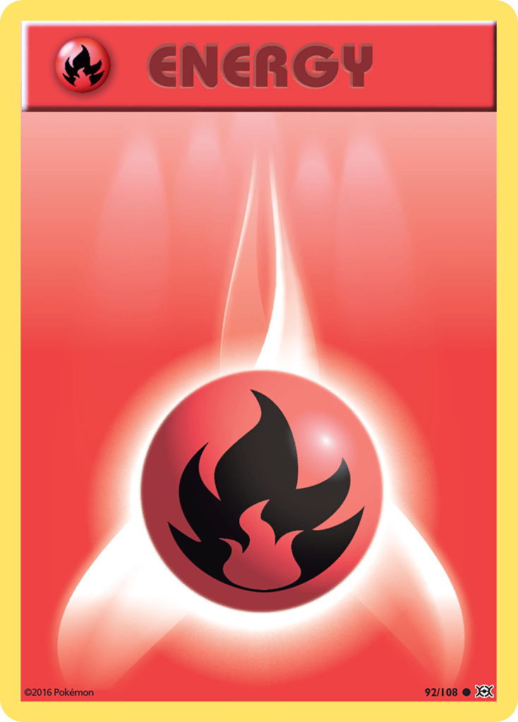 Fire Energy (92/108) [XY: Evolutions] | Shuffle n Cut Hobbies & Games