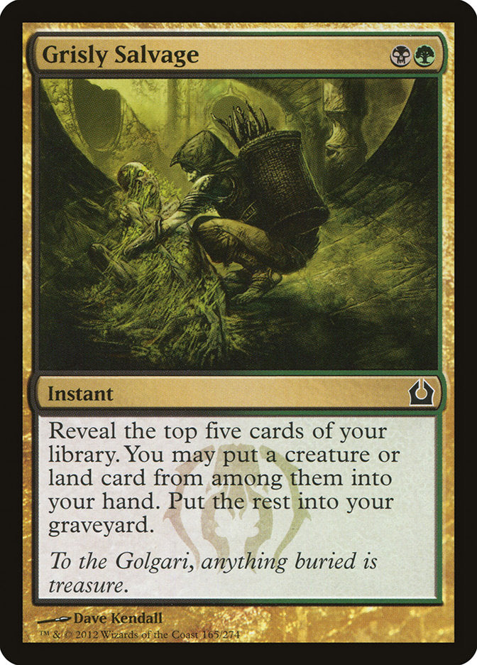 Grisly Salvage [Return to Ravnica] | Shuffle n Cut Hobbies & Games