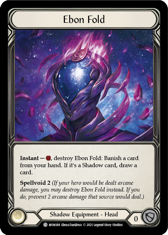 Ebon Fold (Cold Foil) [MON188-CF] 1st Edition Cold Foil | Shuffle n Cut Hobbies & Games