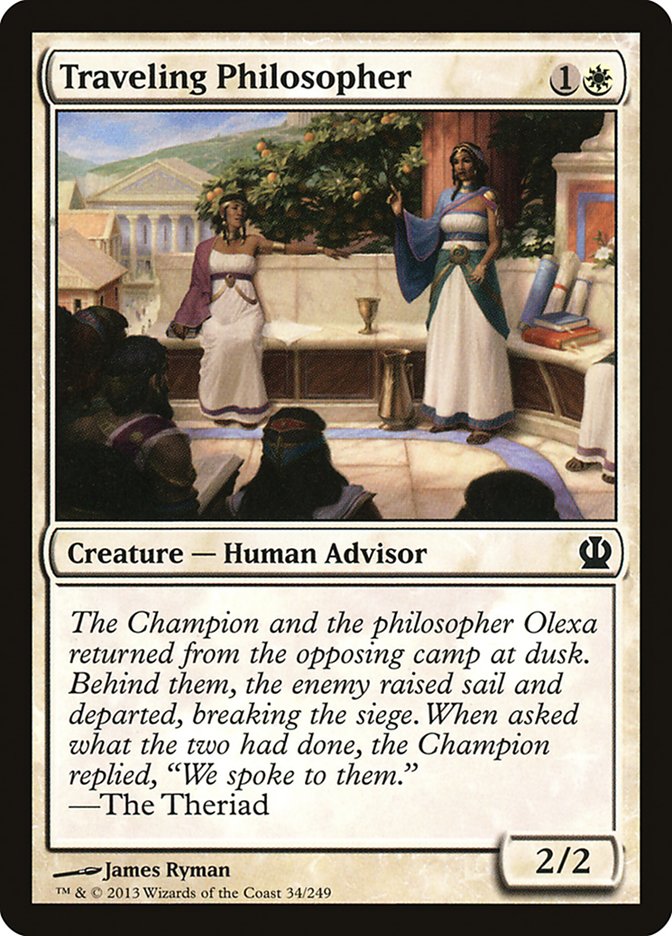 Traveling Philosopher [Theros] | Shuffle n Cut Hobbies & Games