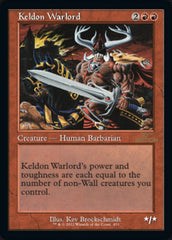 Keldon Warlord (Retro) [30th Anniversary Edition] | Shuffle n Cut Hobbies & Games