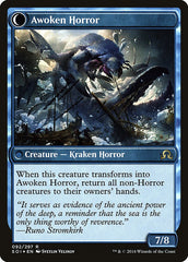 Thing in the Ice // Awoken Horror [Shadows over Innistrad Prerelease Promos] | Shuffle n Cut Hobbies & Games