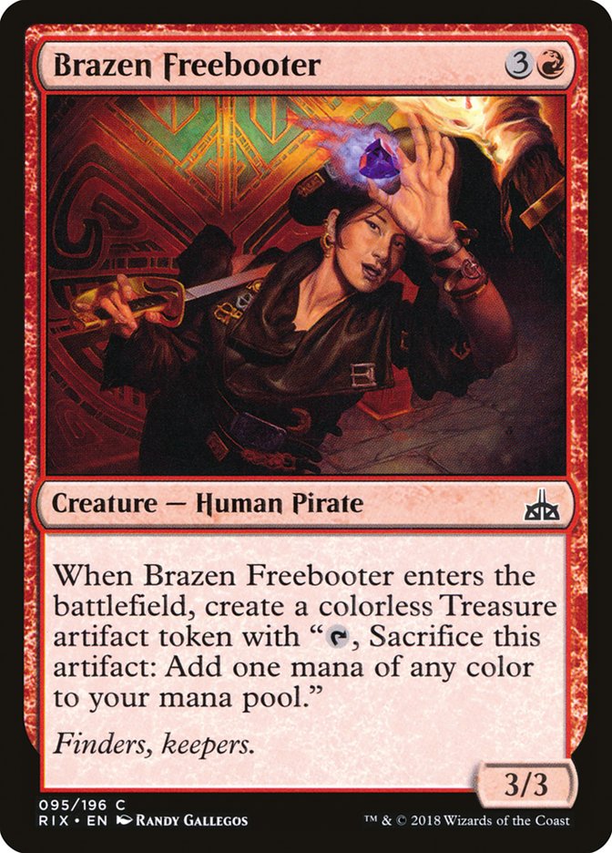 Brazen Freebooter [Rivals of Ixalan] | Shuffle n Cut Hobbies & Games