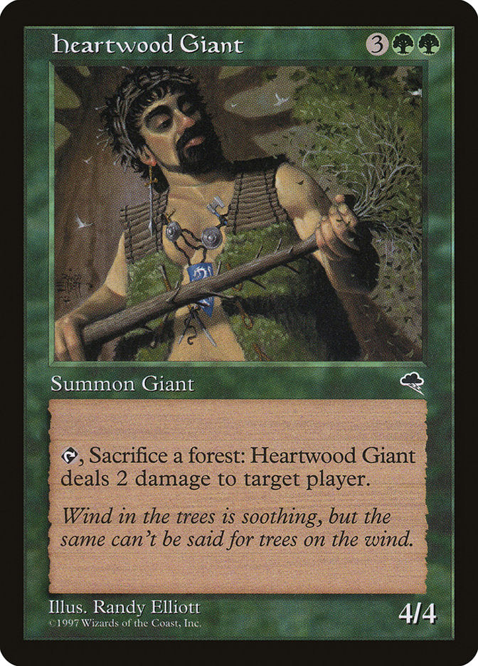 Heartwood Giant [Tempest] | Shuffle n Cut Hobbies & Games
