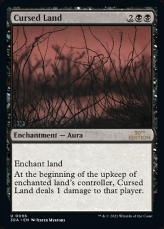 Cursed Land [30th Anniversary Edition] | Shuffle n Cut Hobbies & Games