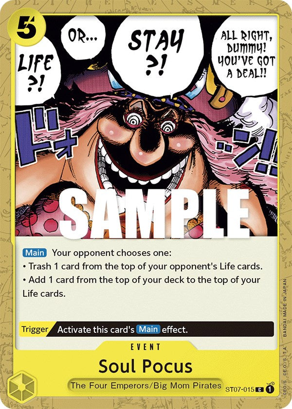 Soul Pocus [Starter Deck: Big Mom Pirates] | Shuffle n Cut Hobbies & Games