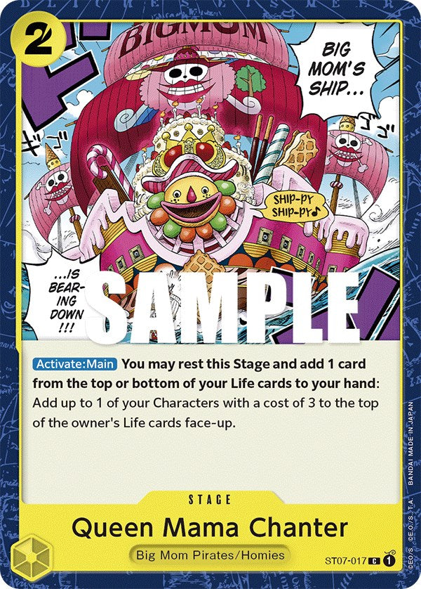 Queen Mama Chanter [Starter Deck: Big Mom Pirates] | Shuffle n Cut Hobbies & Games