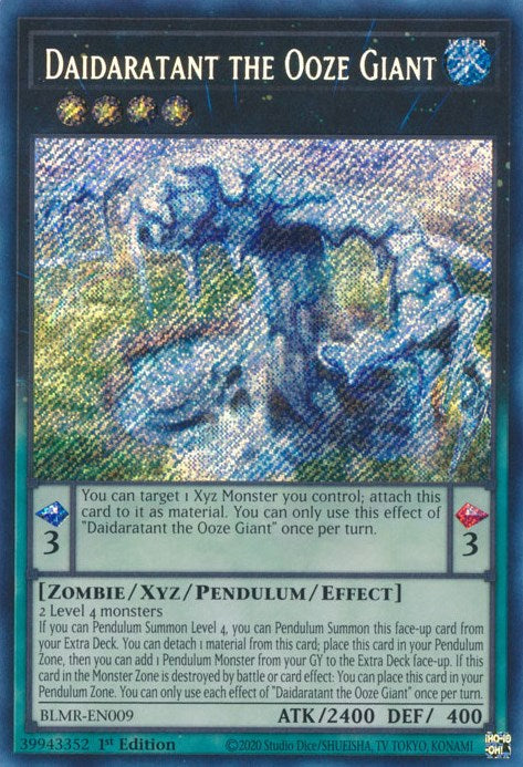 Daidaratant the Ooze Giant [BLMR-EN009] Secret Rare | Shuffle n Cut Hobbies & Games