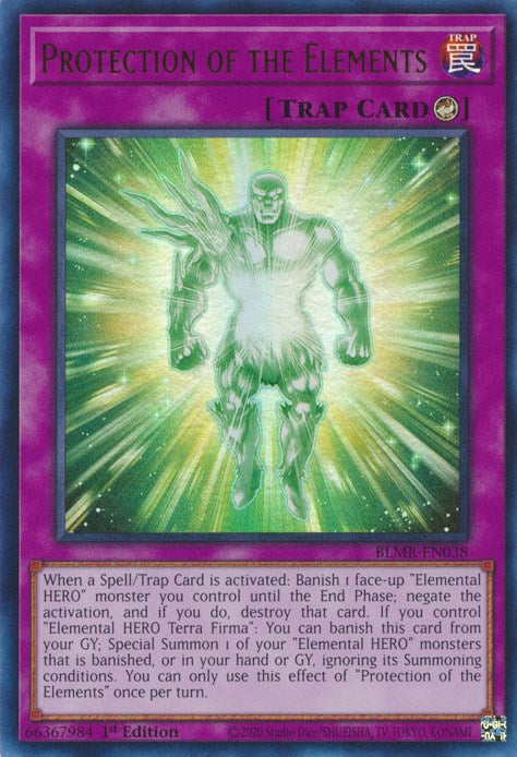 Protection of the Elements [BLMR-EN038] Ultra Rare | Shuffle n Cut Hobbies & Games