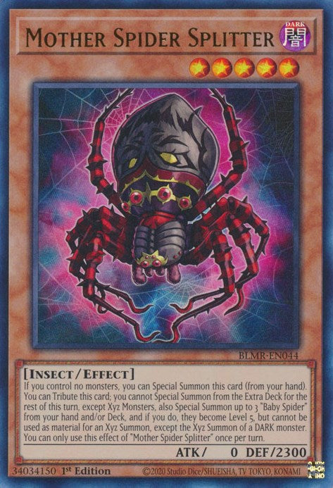 Mother Spider Splitter [BLMR-EN044] Ultra Rare | Shuffle n Cut Hobbies & Games