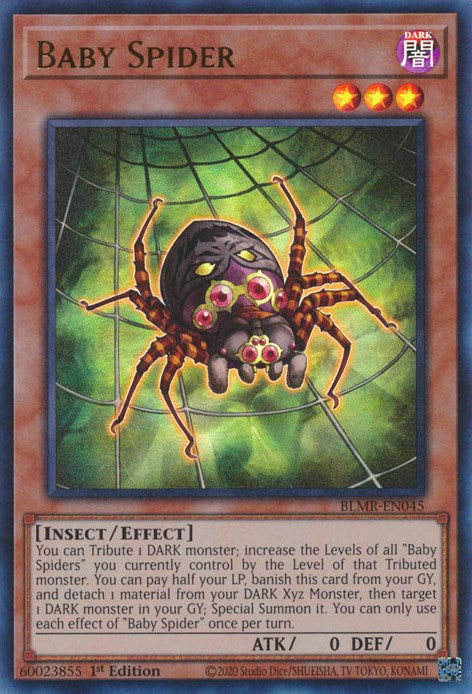 Baby Spider [BLMR-EN045] Ultra Rare | Shuffle n Cut Hobbies & Games