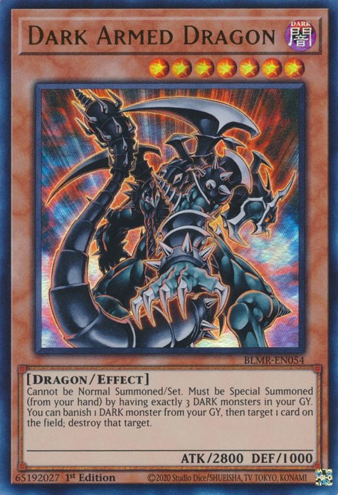 Dark Armed Dragon [BLMR-EN054] Ultra Rare | Shuffle n Cut Hobbies & Games