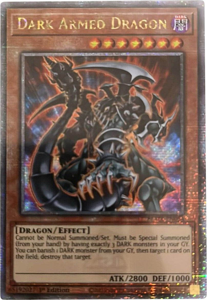 Dark Armed Dragon [BLMR-EN054] Quarter Century Secret Rare | Shuffle n Cut Hobbies & Games