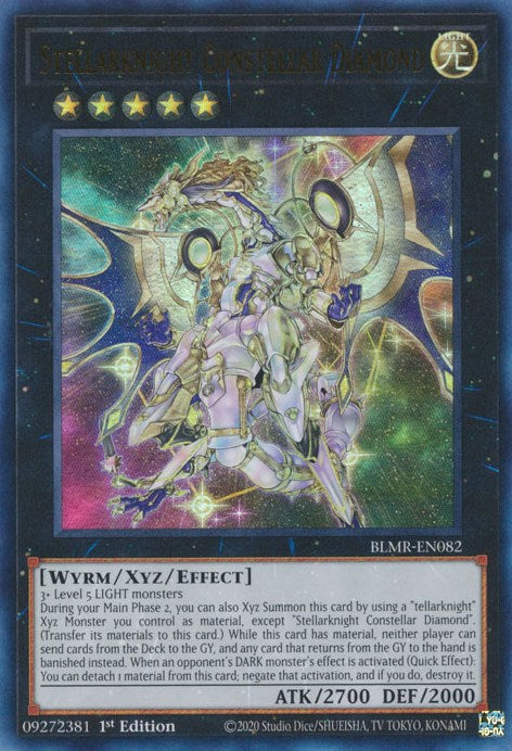 Stellarknight Constellar Diamond [BLMR-EN082] Ultra Rare | Shuffle n Cut Hobbies & Games