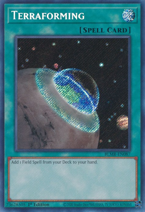 Terraforming [BLMR-EN087] Secret Rare | Shuffle n Cut Hobbies & Games