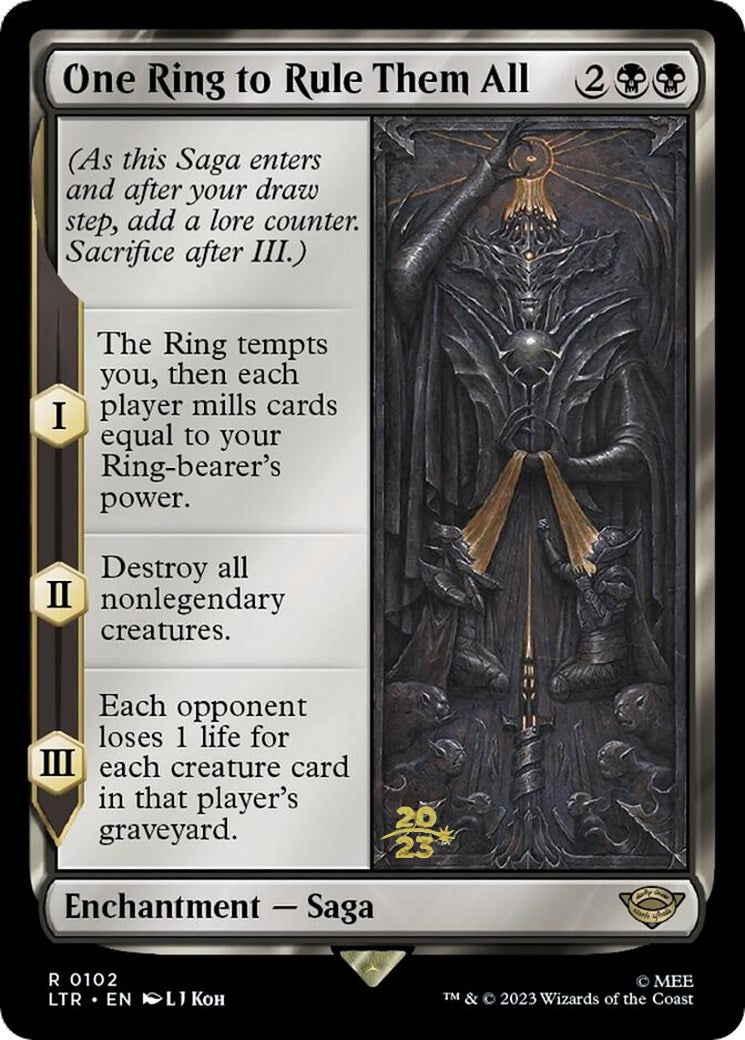One Ring to Rule Them All [The Lord of the Rings: Tales of Middle-Earth Prerelease Promos] | Shuffle n Cut Hobbies & Games