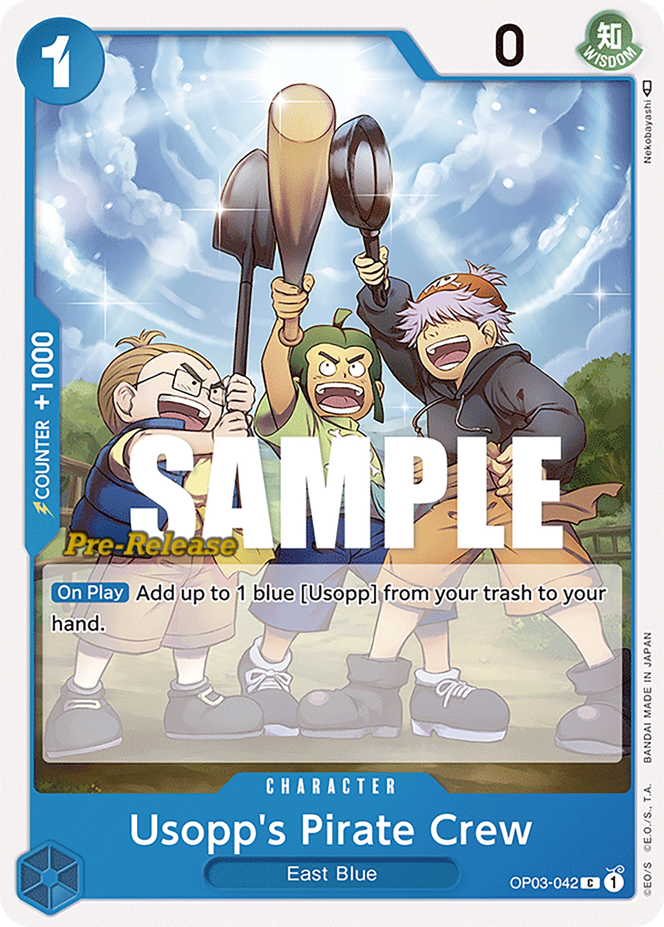 Usopp's Pirate Crew [Pillars of Strength Pre-Release Cards] | Shuffle n Cut Hobbies & Games