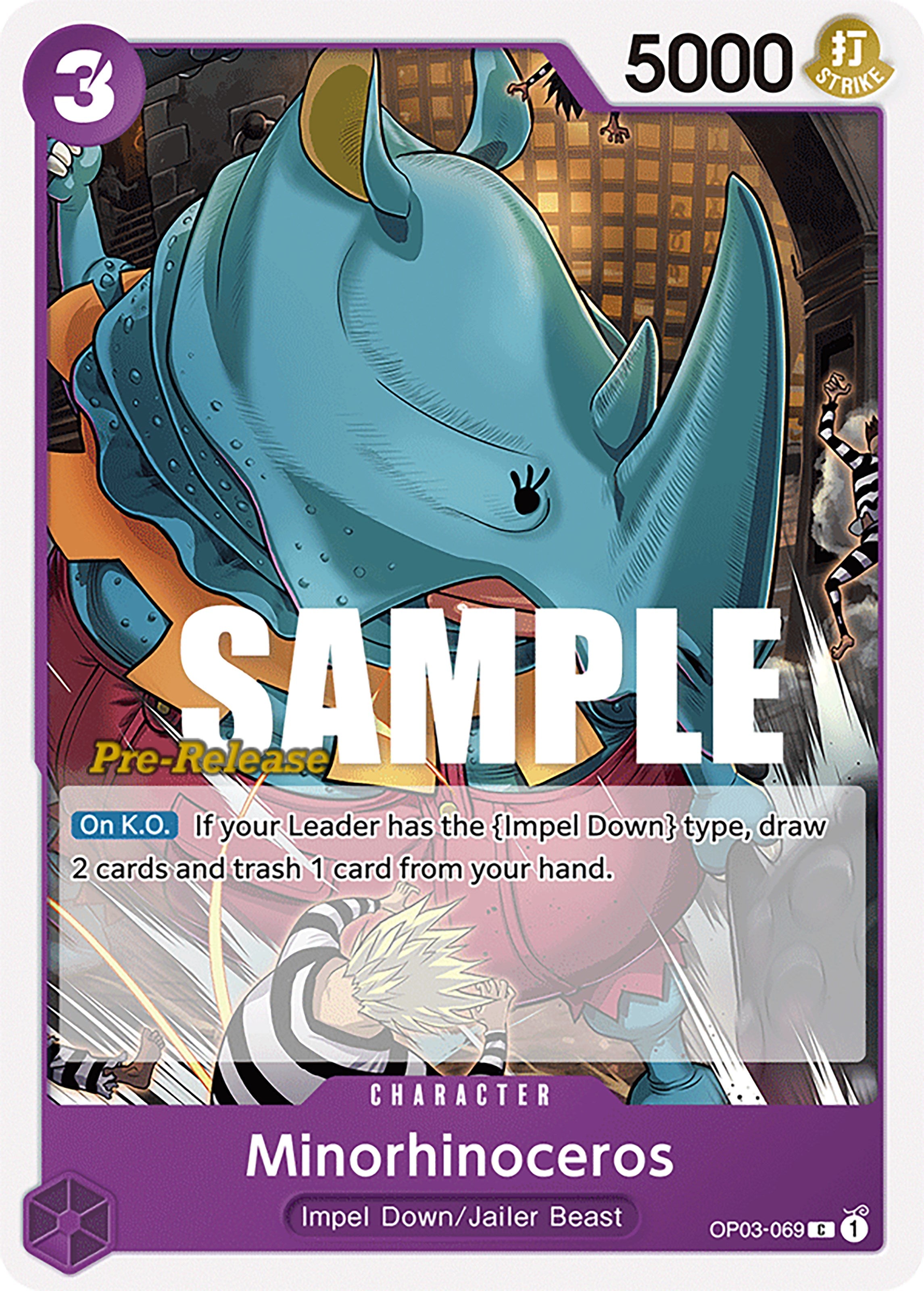 Minorhinoceros [Pillars of Strength Pre-Release Cards] | Shuffle n Cut Hobbies & Games