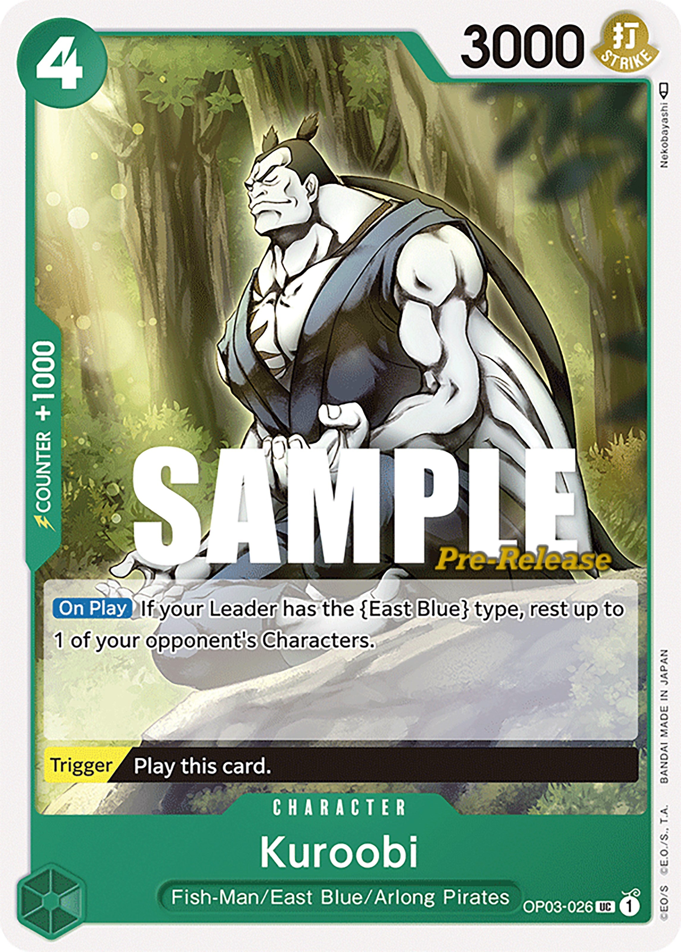 Kuroobi [Pillars of Strength Pre-Release Cards] | Shuffle n Cut Hobbies & Games