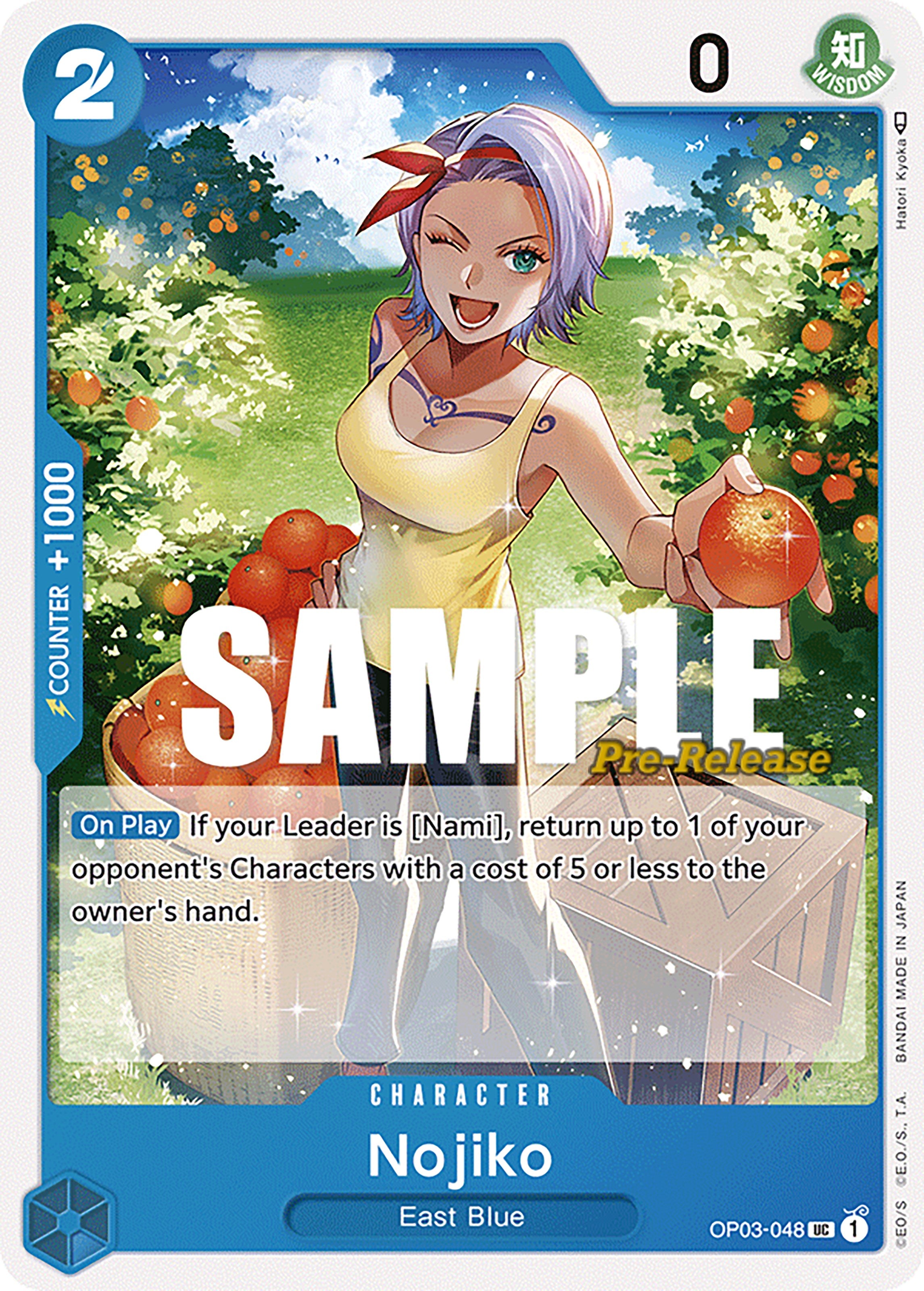 Nojiko [Pillars of Strength Pre-Release Cards] | Shuffle n Cut Hobbies & Games