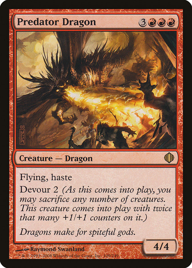 Predator Dragon [Shards of Alara] | Shuffle n Cut Hobbies & Games