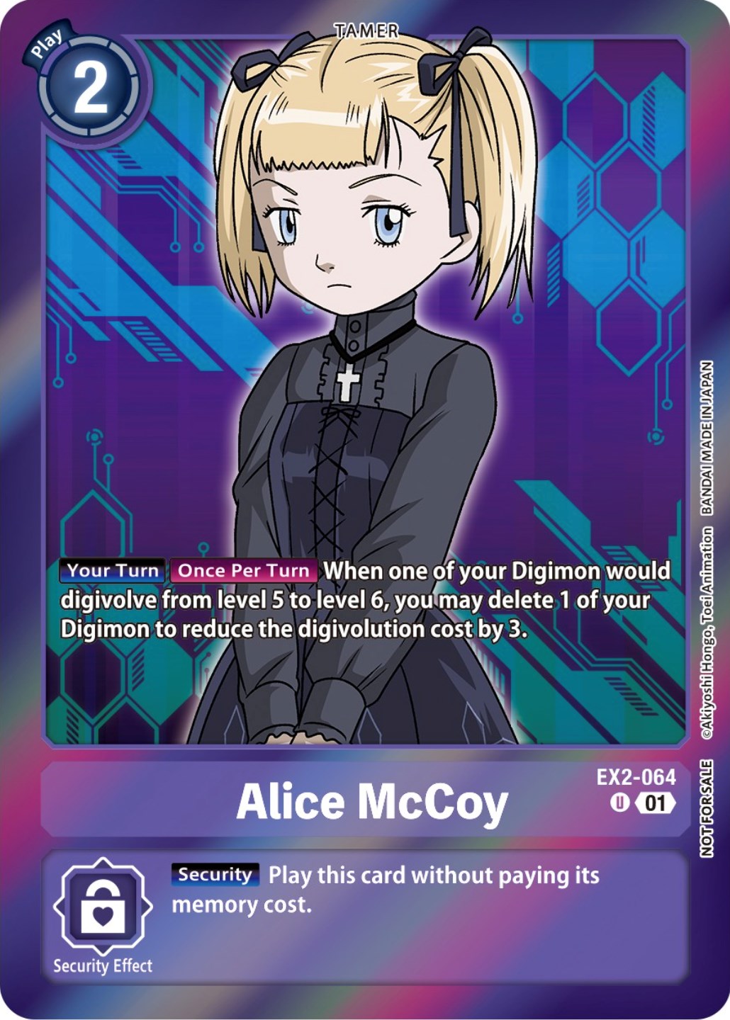 Alice McCoy [EX2-064] (Event Pack 5) [Digital Hazard Promos] | Shuffle n Cut Hobbies & Games