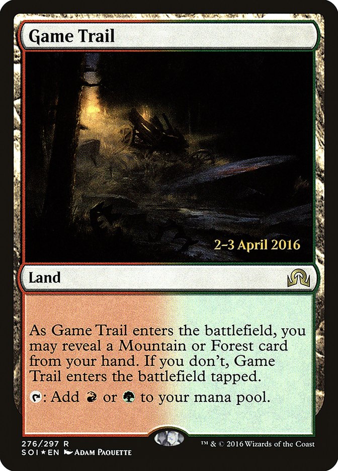 Game Trail [Shadows over Innistrad Prerelease Promos] | Shuffle n Cut Hobbies & Games