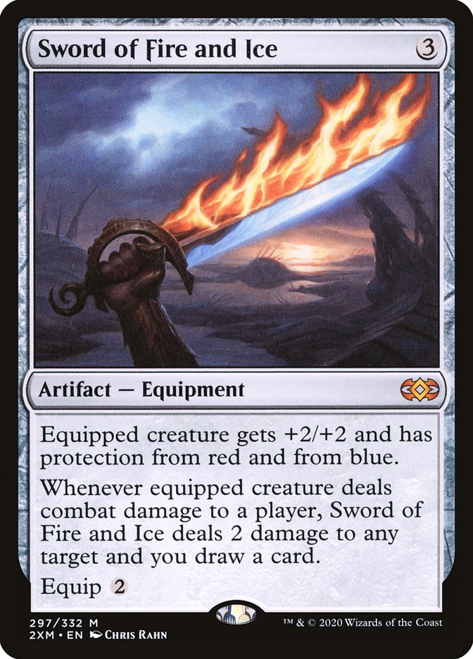 Sword of Fire and Ice [Double Masters] | Shuffle n Cut Hobbies & Games