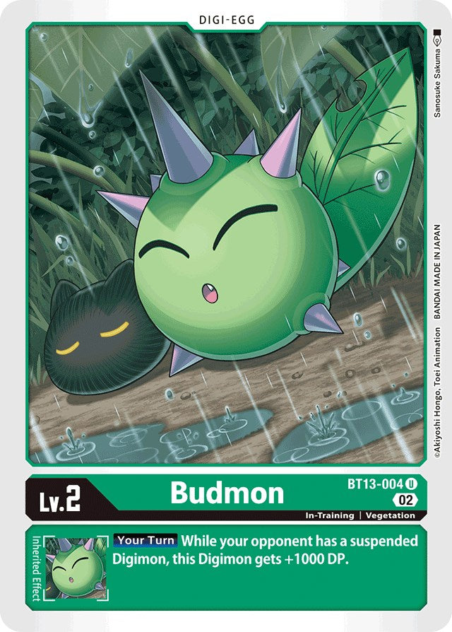 Budmon [BT13-004] [Versus Royal Knights Booster] | Shuffle n Cut Hobbies & Games