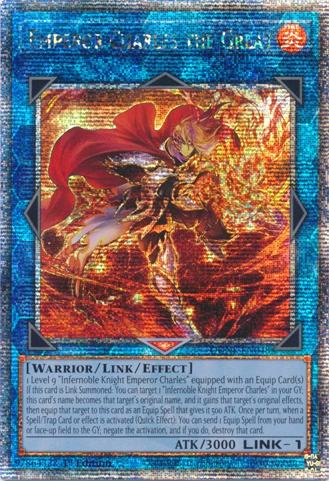 Emperor Charles the Great [DUNE-EN048] Quarter Century Secret Rare | Shuffle n Cut Hobbies & Games