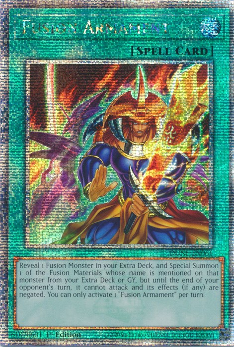 Fusion Armament [DUNE-EN061] Quarter Century Secret Rare | Shuffle n Cut Hobbies & Games