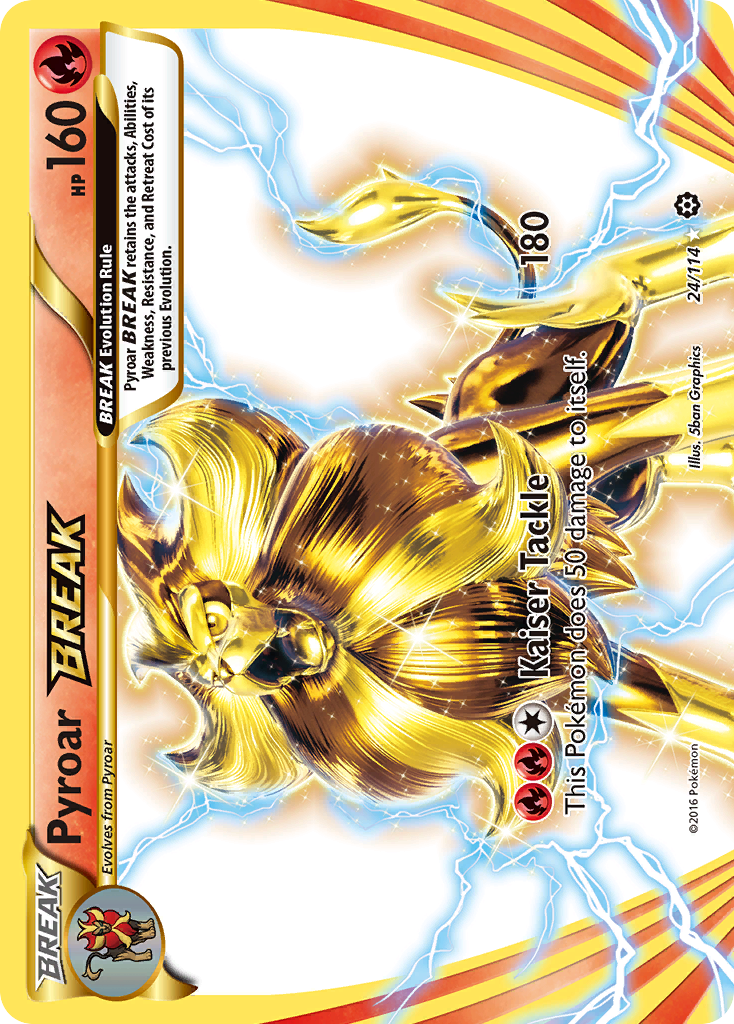 Pyroar BREAK (24/114) [XY: Steam Siege] | Shuffle n Cut Hobbies & Games